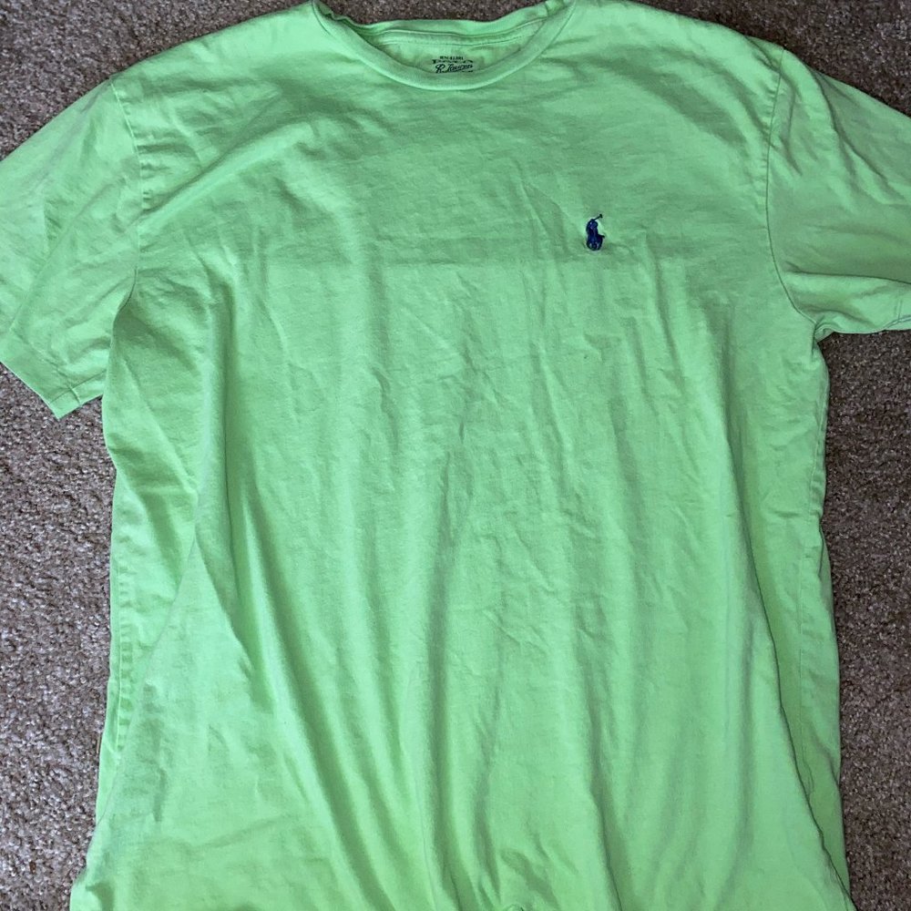 Mens Ralph Lauren tee green small